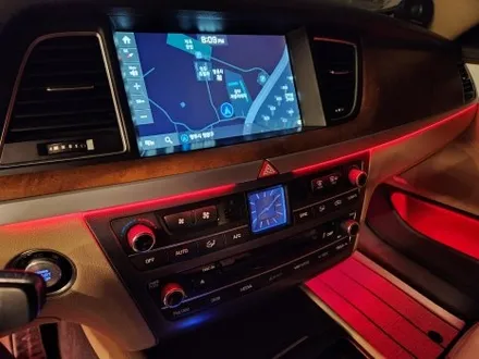 제네시스 DH 베이지 색상 실내에 비노출 엠비언트까지 더하다 / 청주