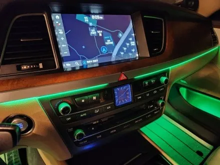 제네시스 DH 베이지 색상 실내에 비노출 엠비언트까지 더하다 / 청주