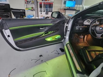 bmw f12 650i 컨버터블 오픈카의 엠비언트 시공기 / 청주