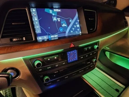 제네시스 DH 베이지 색상 실내에 비노출 엠비언트까지 더하다 / 청주