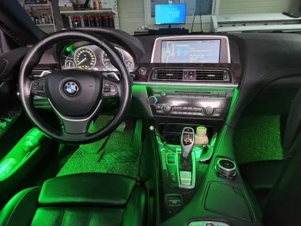 bmw f12 650i 컨버터블 오픈카의 엠비언트 시공기 / 청주