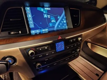 제네시스 DH 베이지 색상 실내에 비노출 엠비언트까지 더하다 / 청주