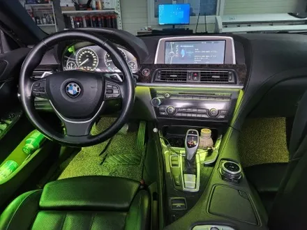 bmw f12 650i 컨버터블 오픈카의 엠비언트 시공기 / 청주