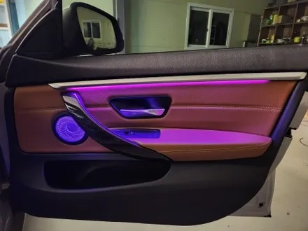 청주 BMW 4시리즈 비노출 엠비언트로 실내 분위기 업! / 청주 주성동
