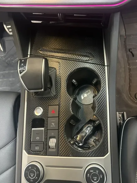 🚘 폭스바겐 투아렉 실내 풀업! 카본 랩핑 + 계기판 디스플레이 PPF 시공 후기 / 경기 하남
