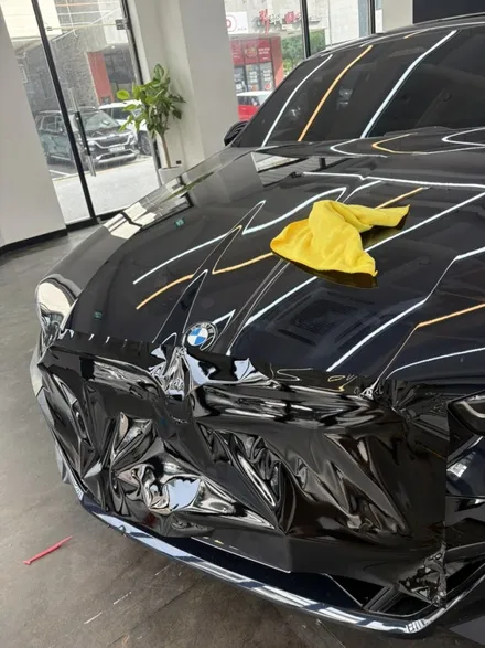 BMW 5시리즈 g60 그릴 블랙 랩핑 시공기 🚘✨ / 경기 하남