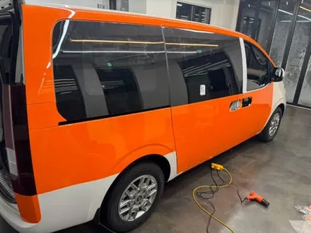🚐✨ 현대 스타리아 오렌지컬러 전체랩핑 / 경기 하남