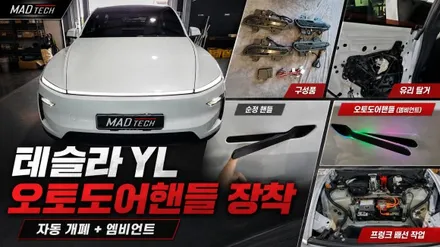 테슬라 YL 오토도어핸들 매드테크 / 강원, 춘천, 홍천, 가평