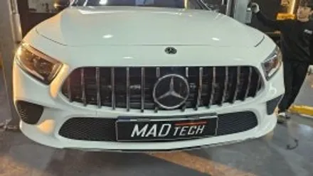 벤츠 GLS400d 세로그릴 교체, AMG 스타일 전면 완전히 달라집니다 (춘천 매드테크) / 강원, 춘천, 홍천, 가평