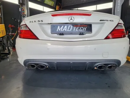 춘천 벤츠 SLK55 AMG 리어 카본 디퓨저 교체 | AMG 뒤태 완성하는 카본 디퓨저 튜닝 / 강원, 춘천, 홍천, 가평