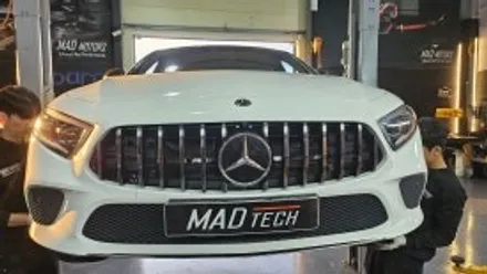 벤츠 GLS400d 세로그릴 교체, AMG 스타일 전면 완전히 달라집니다 (춘천 매드테크) / 강원, 춘천, 홍천, 가평