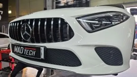 벤츠 GLS400d 세로그릴 교체, AMG 스타일 전면 완전히 달라집니다 (춘천 매드테크) / 강원, 춘천, 홍천, 가평