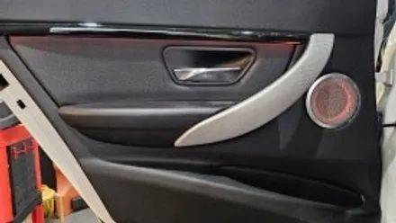춘천BMW3시리즈 트위터 회오리스피커,미드스피커, 엠비언트, 순정엠비언트 메뉴 활성화 / 강원, 춘천, 홍천, 가평