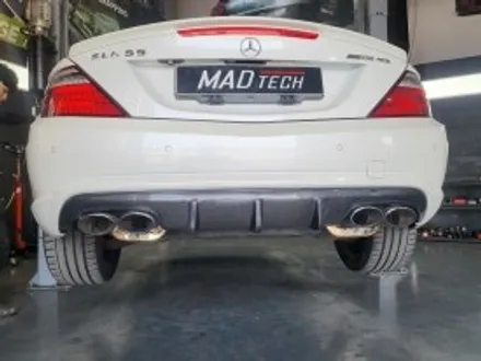 춘천 벤츠 SLK55 AMG 리어 카본 디퓨저 교체 | AMG 뒤태 완성하는 카본 디퓨저 튜닝 / 강원, 춘천, 홍천, 가평
