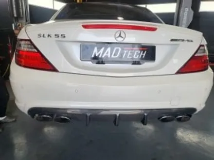 춘천 벤츠 SLK55 AMG 리어 카본 디퓨저 교체 | AMG 뒤태 완성하는 카본 디퓨저 튜닝 / 강원, 춘천, 홍천, 가평
