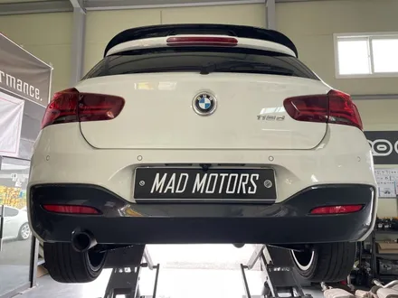춘천배기튜닝 춘천ECU맵핑 전문점 매드모터스 - #BMW118D 순정형 듀얼배기 / 춘천, 원주