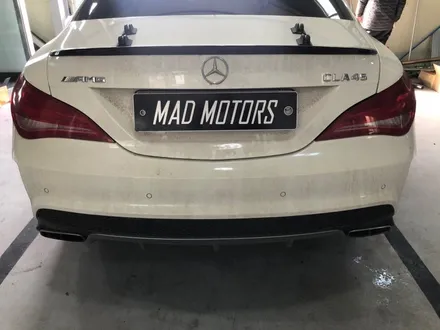 매드모터스 - 벤츠 #cla45amg 자바라수리교체 ,중통소음기 작업 !! / 춘천, 원주