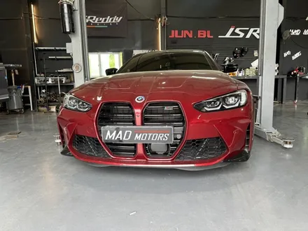 BMW G82 M4컴페티션 가변밸브컨트롤모듈 적용 중간 레조레이터 개조 사운드 UP  춘천 매드모터스 #G82M4 #M4중통작업 #M4가변밸브 / 춘천, 원주