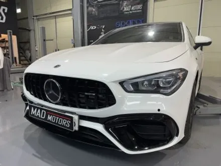 춘천 가변배기 ECU맵핑 전문 튜닝샵 매드모터스 벤츠 C118 CLA250 EMP전자식 가변배기 튜닝 CLA 45AMG 프론트 범퍼 리어디퓨저 인스톨 ! 춘천 가변배기 춘천 맵핑 / 강원도 춘천