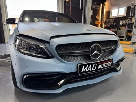 춘천 가변배기 ECU맵핑 전문 튜닝샵 매드모터스 벤츠 W205 C43 AMG 전자식 가변배기와 출력 맵핑으로 배기음과 출력까지 다 잡은 올인원 세팅 ! 춘천 매드모터스  춘천맵핑 / 강원도 춘천