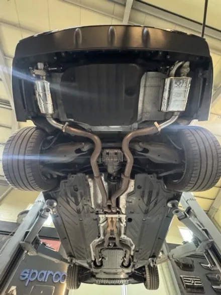벤츠 C63 AMG W205 전자식 커스텀 가변배기 세팅 ! 엔드 시스템 세팅 ECU맵핑 스테이지1팝앤뱅 - #춘천매드모터스#춘천튜닝#춘천가변배기#춘천배기#춘천구조변경#춘천사고수리 / 강원도 춘천