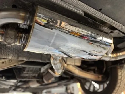 춘천 매드모터스 - 벤츠CLA45AMG W176  전자식듀얼가변배기 세팅 !  잘못된 가공된 순정배기 탈거 ! / 강원도 춘천