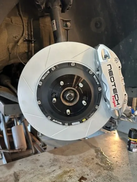 펠리세이드 네오테크4p브레이크 세팅  380mm 디스크적용 강력한제동력과 인증브레이크시스템 !! 춘천튜닝 춘천브레이크 매드모터스 / 강원도 춘천