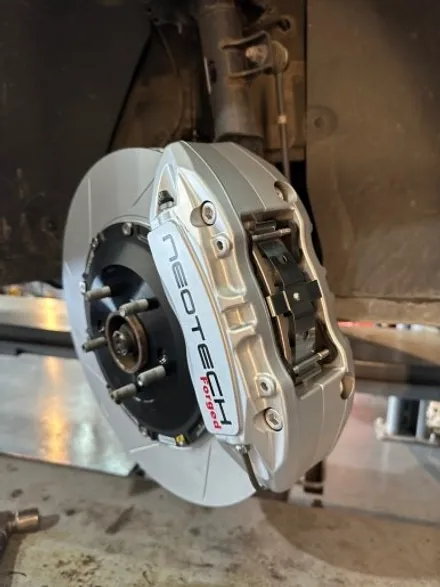 펠리세이드 네오테크4p브레이크 세팅  380mm 디스크적용 강력한제동력과 인증브레이크시스템 !! 춘천튜닝 춘천브레이크 매드모터스 / 강원도 춘천