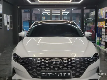 봉담 레인보우 V90 썬팅 재시공 현대자동차 - 더 뉴그랜저IG / 경기 화성