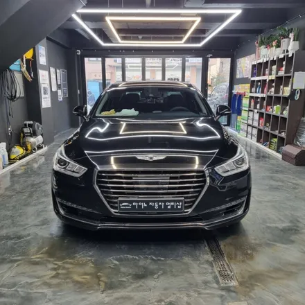 안산 썬팅 제네시스 EQ900 레인보우 V90시공, GK 블랙박스 장착! / 경기 화성