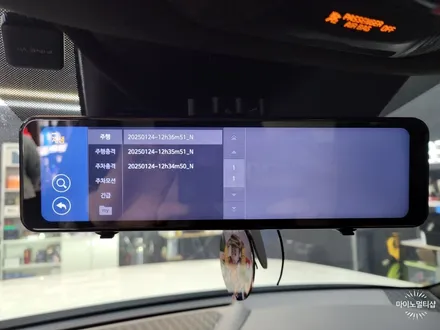 봉담 EV9 룸미러 블랙박스 파인뷰 LX7 POWER 설치 꼼꼼한 곳! / 경기 화성