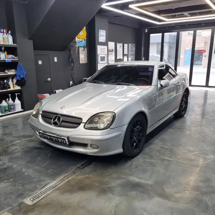 안산 썬팅 레인보우 i55 재시공 (올드카 SLK R170) / 경기 화성