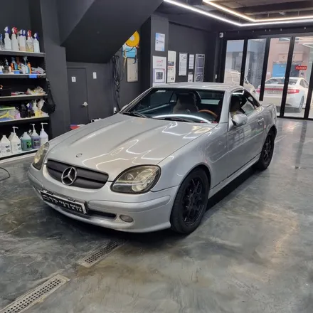 안산 썬팅 레인보우 i55 재시공 (올드카 SLK R170) / 경기 화성