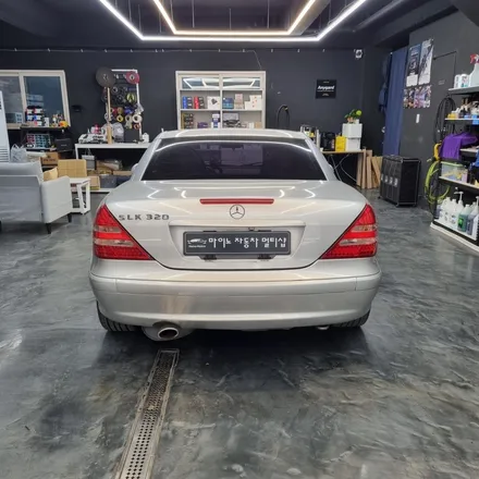 안산 썬팅 레인보우 i55 재시공 (올드카 SLK R170) / 경기 화성