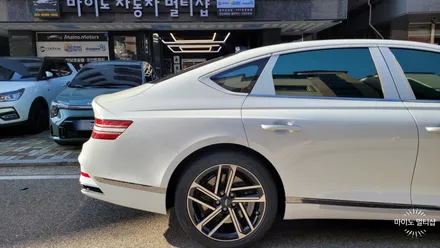 봉담 솔라가드 새턴 썬팅 제네시스 G80 신차 패키지 작업 / 경기 화성