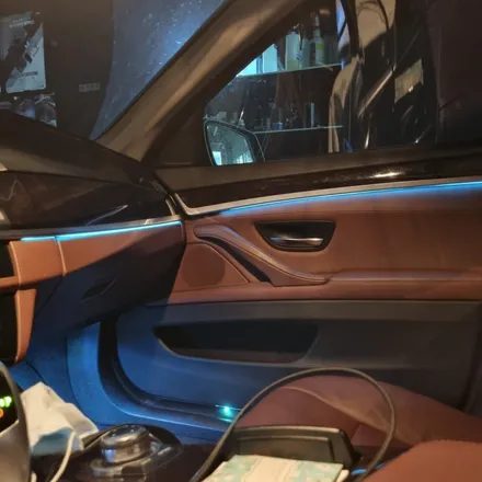 수원 엠비언트 RGB 무드등 시공 (BMW 520D F10) / 경기 화성