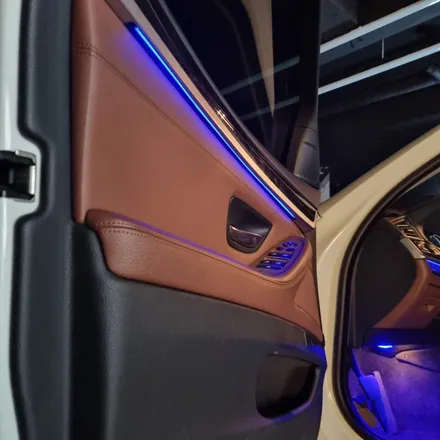 수원 엠비언트 RGB 무드등 시공 (BMW 520D F10) / 경기 화성