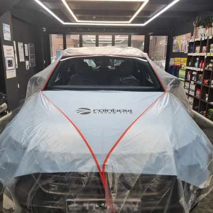 향남썬팅 투싼 NX4 레인보우 V70 시공 / 경기 화성