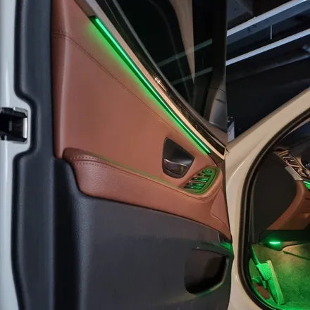 수원 엠비언트 RGB 무드등 시공 (BMW 520D F10) / 경기 화성