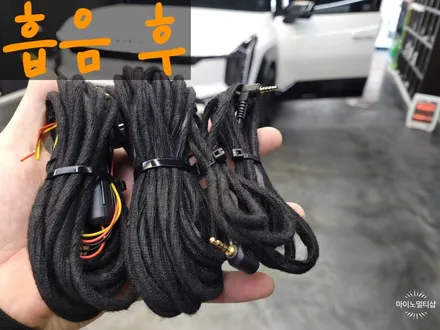 봉담 EV9 룸미러 블랙박스 파인뷰 LX7 POWER 설치 꼼꼼한 곳! / 경기 화성