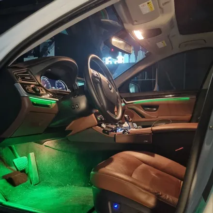 수원 엠비언트 RGB 무드등 시공 (BMW 520D F10) / 경기 화성