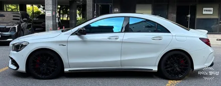 향남 썬팅 애니가드 호루스 블루 벤츠 CLA45 AMG 시공 / 경기 화성