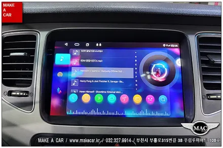 [ 부천 내비매립 ] 올뉴카렌스 안드로이드올인원 장착 - 부천 메이크어카