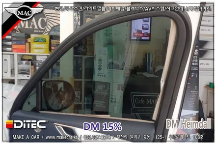 부천인천 열차단 신차썬팅 제네시스GV80 시공