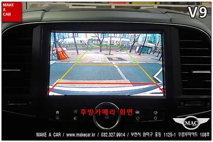 [ 부천 네비 매립 ] 뉴QM6 V9 순정형 네비게이션 매립 - 부천 메이크어카