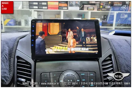 [ 중동 네비매립 ] 올란도 카나로Q 안드로이드 올인원 장착 - 부천 메이크어카