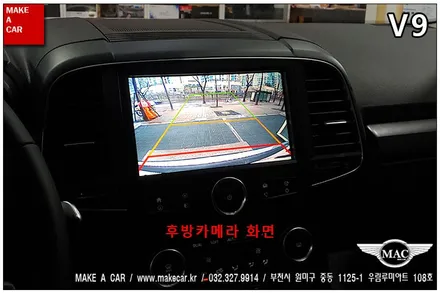 [ 부천 네비 매립 ] 뉴QM6 V9 순정형 네비게이션 매립 - 부천 메이크어카