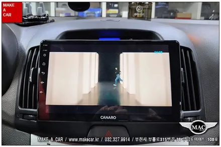 [ 상동 네비매립 ] 아반떼HD 카나로 X-PLUS 안드로이드올인원 - 부천 메이크어카