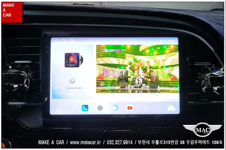 [ 중동 내비매립 ] 아반떼AD 카나로 알파프로 안드로이드올인원 장착 - 부천 메이크어카