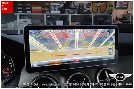 [ 부천 안드로이드올인원 ] 벤츠 CLA250 안드로이드올인원 M2C 200A 장착 - 부천 메이크어카